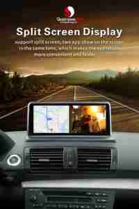 10,25 pulgadas nuevo Qualcomm 680 sistema Android inalámbrico Carplay AUTO para BMW1 serie E88 E87 E81 E82 reproductor de vídeo para coche GPS radio de coche - Product Image 5