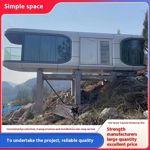 Factory Micro Lodge All Net <span class=keywords><strong>Red</strong></span> Home Stay Cápsula espacial de cielo estrellado inteligente móvil para Scenic Spot Hotel impermeable - Product Image 4