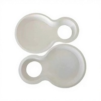 Teanhe – Barquettes alimentaires jetables et porte-gobelets plats modernes en bagasse biodégradable et écologique pour café, hamburgers et bols en pulpe