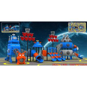 Juego de juegos <span class=keywords><strong>al</strong></span> <span class=keywords><strong>aire</strong></span> <span class=keywords><strong>libre</strong></span> con piso de goma | Equipo de juego seguro para niños y escuelas - Product Image 4