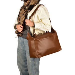 Sac à dos à langer en similicuir PU pour <span class=keywords><strong>femme</strong></span>, fourre-tout, sac à main avec sangles de poussette - Product Image 4