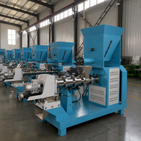 Machine extrudeuse d'aliments flottants pour poissons CE, mini-machine de fabrication de granulés, machine à aliments pour poissons en granulés
