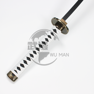 Blanc Roronoa Zoro Cosplay jouet épées une pièce Anime en bois épées réalistes <span class=keywords><strong>Katana</strong></span> - Product Image 6