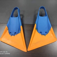 Palmes de surf pour adultes, palmes de plongée pour enfants, entraînement spécial, hommes, femmes, palmes de crawl, palmes de freestyle, bleu, orange, caoutchouc
