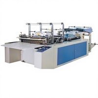 Machine de fabrication de sacs en polyéthylène pour les déchets, de haute qualité, GFQ, prix bas, avec fermeture par le bas