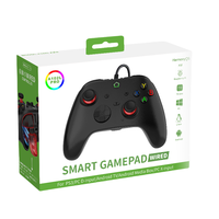 Controlador de Juegos con Cable GPD A102L de Alta Calidad 6 en 1 con Botón Turbo para PC, Smart TV Box, Raspberry Pi