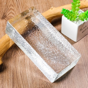 بيع بالجملة طوب زجاج أبيض للغاية طوب كريستال فني شفاف للزينة - Product Image 4