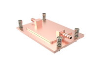 Hongyi Nouveau Kit de Refroidissement Liquide pour Processeur CPU Socket SP3 LGA 4094 Milan EPYC TDP 400W en Cuivre Dissipateur de Chaleur pour Serveur