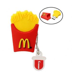 Clé USB 2.0 personnalisée en forme de frites, cryptée, 32 Go - Product Image 5
