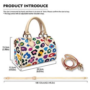 <span class=keywords><strong>Bolso</strong></span> Bandolera Boston <span class=keywords><strong>de</strong></span> Camuflaje Personalizado para Mujer, <span class=keywords><strong>de</strong></span> Alta Calidad, <span class=keywords><strong>Impermeable</strong></span>, <span class=keywords><strong>de</strong></span> Cuero PU - Product Image 4