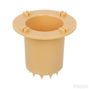 Molinillo de plástico, tarro, trituradora de hierbas para tabaco, molinillo de hierbas con diseño de setas, logotipo personalizado, accesorios para fumar, suministros para fumadores - Product Image 3