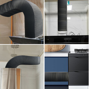 Hvac Hệ thống bộ phận Alu hình chữ nhật PVC nhôm không cách nhiệt Ống linh hoạt cho ống thông gió - Product Image 2