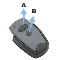 Duplicateur de télécommande de porte de garage 868/433 MHz pour Marantec D302 D323 D304 D384, prend en charge la copie et l'apprentissage du moteur, avec clip pare-soleil