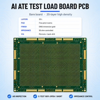 Carte de test AI ATE (circuit imprimé nu) - Équipement de test automatisé, carte PCBA multicouche personnalisée, service de conception et d'assemblage électronique
