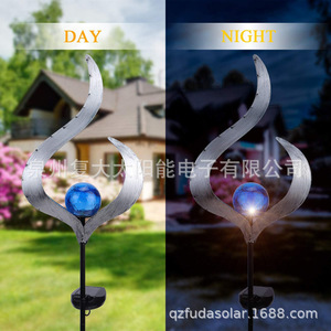 Solar Flame Table Lamp LED Outdoor Indoor <b>Decorative</b> <b>Light</b> With USB Charging Cordless Design - Product Image 3