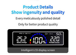 HORGEI <span class=keywords><strong>1500W</strong></span> 2500W 3500W Lifepo4 OEM ODM silencieux double moteur industriel d'urgence 50/60Hz 100A centrale électrique domestique panneaux solaires - Product Image 6