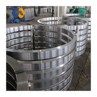 Fabricant d'anneaux forgés - Billettes en acier allié AISI 4140, adaptées aux boîtes de vitesses et aux supports de roulements. Anneau forgé en acier allié
