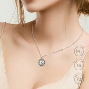 Merryshine Vintage 925 plata esterlina Gabriel Oriel Buen Dios Espíritu fantasma cazadores colgante collar - Product Image 5