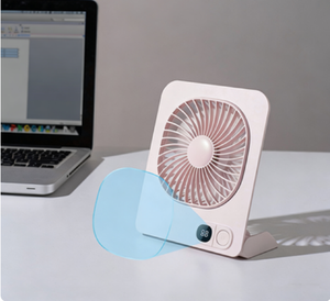 Ventilador USB Recargable, Pequeño y Silencioso, Portátil para Oficina, Hogar, Auto, RV y Hotel - Ideal para Estudiantes en Dormitorios - Product Image 3