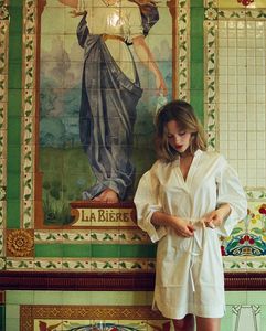 2025 nuovo abito camicia pigra stile francese 100% fornitore di <span class=keywords><strong>abbigliamento</strong></span> da <span class=keywords><strong>donna</strong></span> personalizzato in pura fabbrica di cotone - Product Image 3