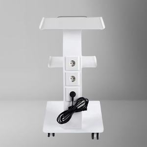 Tre strati <span class=keywords><strong>Scanner</strong></span> orale ospedale espositore alimentazione elettrica in acciaio inox clinica Mobile carrello dentale - Product Image 2