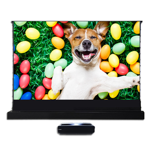 Pantalla de Proyección Móvil HD de Piso con Elevación Automática de 84-120 Pulgadas para Proyectores Láser 4K AWOL Vision LTV 3500 Xgimi Fengmi <span class=keywords><strong>LG</strong></span> - Product Image 1