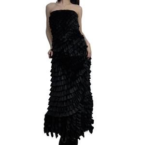 เดรสสายเดี่ยวลายจุดสีดำแฟชั่นสวยเซ็กซี่สำหรับผู้หญิง ลดราคาสุดฮอตประจำปี 2024 - Product Image 6