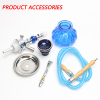 Chicha Saveur Fumer Vente en Gros Base de Narguilé Sheesha Chicha Kit Narguilé Tabac Chicha Pipe à Eau Narguilé en Verre