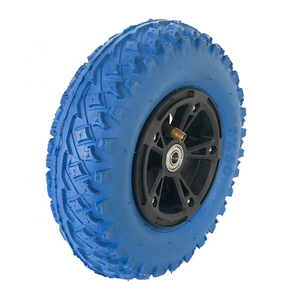 Roues pneumatiques tout-terrain de 8 pouces, couleur bleue, planche à roulettes électrique, poussette, Scooter, pneu gonflable en caoutchouc - Product Image 2