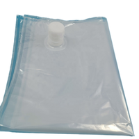 Sac en plastique transparent personnalisé de 20 L avec bec verseur pour le remplissage à chaud de lait et de gelée