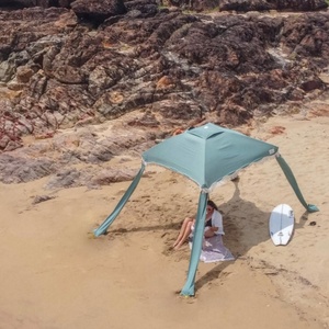 Cabane de <span class=keywords><strong>plage</strong></span> rétro de qualité supérieure avec glands <span class=keywords><strong>en</strong></span> coton Tente de <span class=keywords><strong>plage</strong></span> carrée avec sacs de sable pour événements <span class=keywords><strong>en</strong></span> plein air Design pliable - Product Image 2