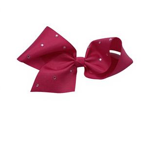 Peineta de Seda con Lazo de Diamantes de Imitación para Bebés Unisex, Estilo Europeo y Americano, Marca JOJO - Product Image 1