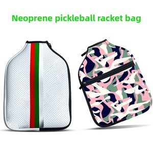 Housse <span class=keywords><strong>de</strong></span> protection en néoprène pour <span class=keywords><strong>raquette</strong></span> <span class=keywords><strong>de</strong></span> pickleball, personnalisable avec logo, antichoc, rembourrée, étanche, sac <span class=keywords><strong>de</strong></span> protection imprimé pour <span class=keywords><strong>raquette</strong></span> - Product Image 5