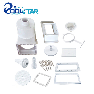 Skimmer mural à large bouche <span class=keywords><strong>p2002</strong></span> pour le nettoyage de la piscine avec cadre rond et carré supérieur - Product Image 3