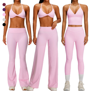 Débardeur de course, Pantalon droit Dri-Fit, Leggings grande taille pour <span class=keywords><strong>femme</strong></span>, Brassière de sport pour <span class=keywords><strong>femme</strong></span> à forte poitrine, Vêtements de sport pour la gym - Product Image 1