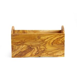 HENDI - Panera de Madera de Olivo de 245x198x(H)194mm, Mueble de Cocina - Product Image 1