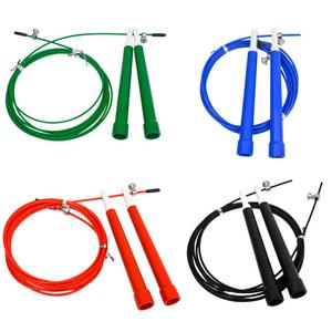 2025 nouveau Design Style classique Offres Spéciales PVC 2.5 mètres bande jaune vert corde rouge poignée Fitniss corde à sauter Opp sac - Product Image 2