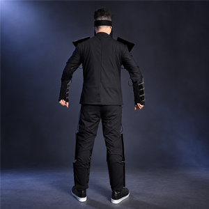Máscara LED Luminosa, Disfraz de Armadura, Traje para Servicio de Botellas en Discotecas y Bares, Ropa Brillante con Luces Estroboscópicas para Bailar, Actuaciones en Escenario, Traje de Robot para DJ - Product Image 6