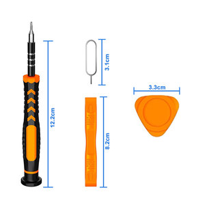 Jeu de <span class=keywords><strong>tournevis</strong></span> de précision 24 pièces avec Torx T5-T15, Y00, P5, PH00 pour <span class=keywords><strong>MacBook</strong></span>, iPhone, PS5, Switch, outils de réparation, kit professionnel - Product Image 4