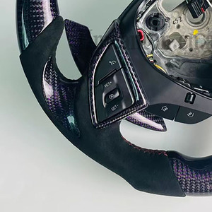 Explosive New Products Alcantara Carbon Fiber Steering Wheel <b>for</b> Chevrolet Camaro <b>Car</b> Steering Wheel - Product Image 6