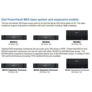 Sistema de Almacenamiento de Datos de Clase Empresarial Serie ME, PowerVault ME5084, SAN/DAS de Nivel Básico en Stock, ME5084 - Product Image 4