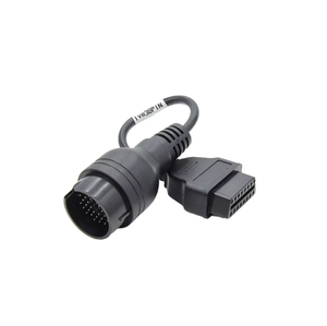 Câble d'interface de diagnostic Linkyou 12-24V 38 broches bleu avec garantie 1 an, adaptateur de lecteur de code <span class=keywords><strong>OBD2</strong></span> pour Benz et camions - Product Image 1