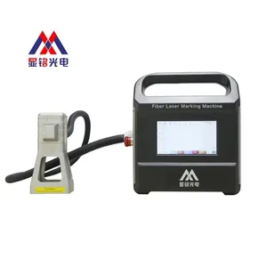 Grabador de marcado láser portátil de alta velocidad XM, máquina de marcado láser de acero y plástico duro, fibra CNC, 20W, 30W, barato