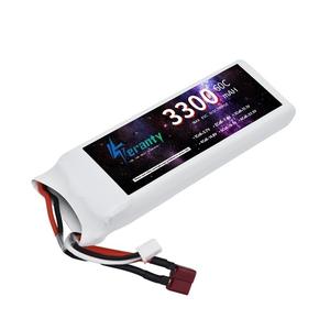 7.4v 2s 3300mah 60c עבור שלט רחוק מזל "טים סירה קודר <span class=keywords><strong>deans</strong></span> t <span class=keywords><strong>jst</strong></span> xt30 xt60 מחבר 2 סוללות - Product Image 4