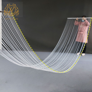 Decorazione di Lusso per Soffitto di Location Matrimoniali, <span class=keywords><strong>Tenda</strong></span> di Perline in Acrilico di Alta Qualità per Decorazione di Hotel e Palcoscenici - Product Image 4