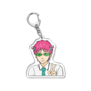 Porte-clés Anime La vie désastreuse de <span class=keywords><strong>Saiki</strong></span> K, modèle en acrylique <span class=keywords><strong>Saiki</strong></span> <span class=keywords><strong>Kusuo</strong></span> Teruhashi Kokomi, cadeaux de Noël - Product Image 5