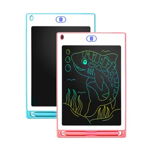 factory wholesale blue/pink memo pads electronic slate digital notebook tablet lcd writing tablet 8.5/10/12 inch