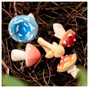 Vente en gros de grande <span class=keywords><strong>statue</strong></span> réaliste de champignon en résine figurine miniature de jardin féerique sculpture décoration de maison jouets éducatifs pour bébés - Product Image 5