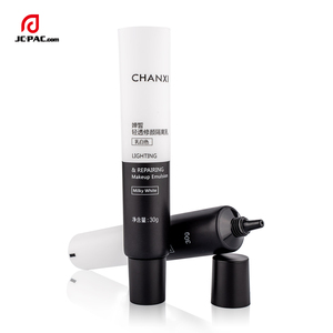 Tube souple en plastique cosmétique pour crème contour des yeux avec bouchon <span class=keywords><strong>à</strong></span> vis 12ml 15ml Tube souple en plastique cosmétique avec embout aiguille - Product Image 1