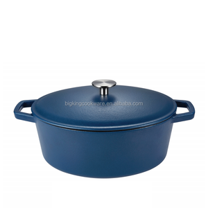 Oem 6qt gang hình bầu dục đồ nấu nướng men soong/lò Hà Lan Sản phẩm thể loại chảo - Product Image 3